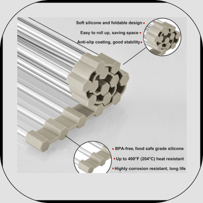 Roll Up Dish Drying Rack