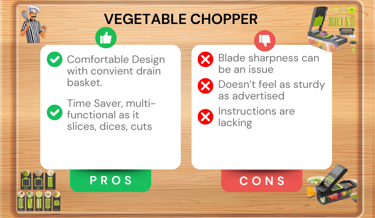 Vegetable Chopper - Pros & Cons